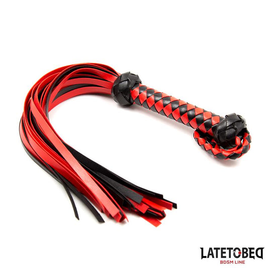 Flogger Rojo y Negro 50cm