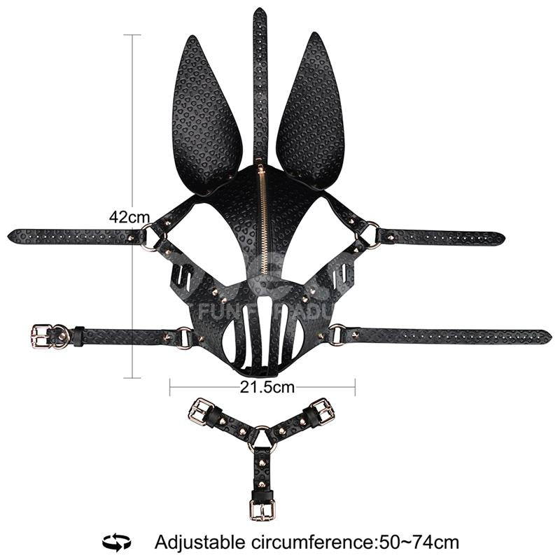 Mascara Conejo Rebellion Reign Dark Bunny