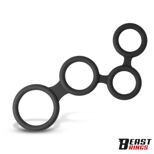 Multi Anillo para el Pene Silicona 47 mm