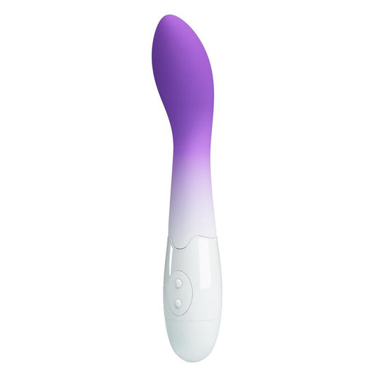 Bishop Vibrador Blanco y Purpura