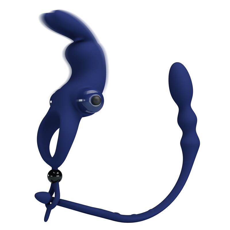 Anillo para el Pene con Cadena Anal
