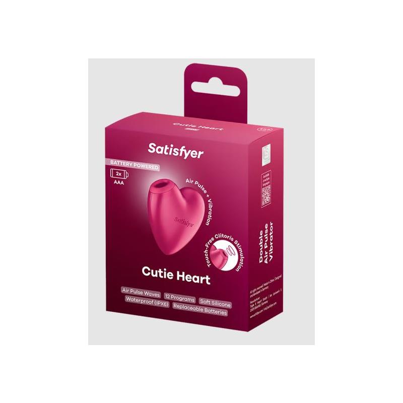 Cutie Heart Succionador de Clitoris Battery Series