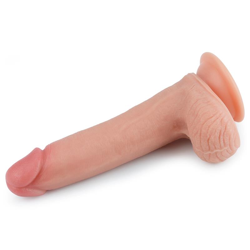Dildo Nature 8 Silicona Liquida Natural