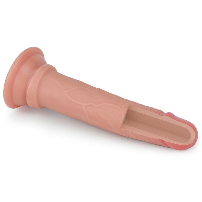 Dildo Nature 7 Silicona Liquida Natural
