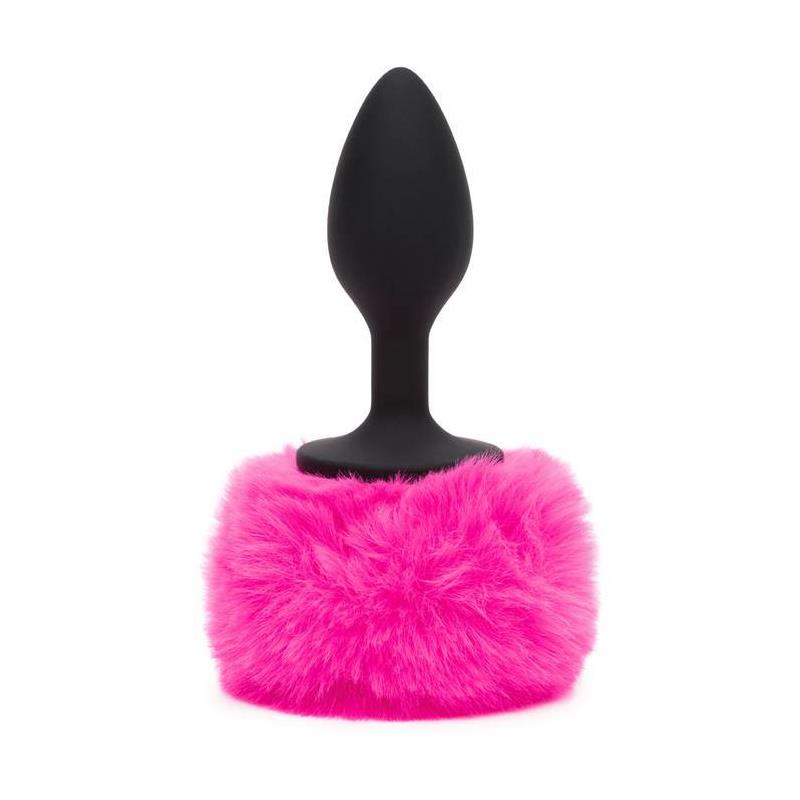 Plug Anal con Cola Color Rosa Pequeno