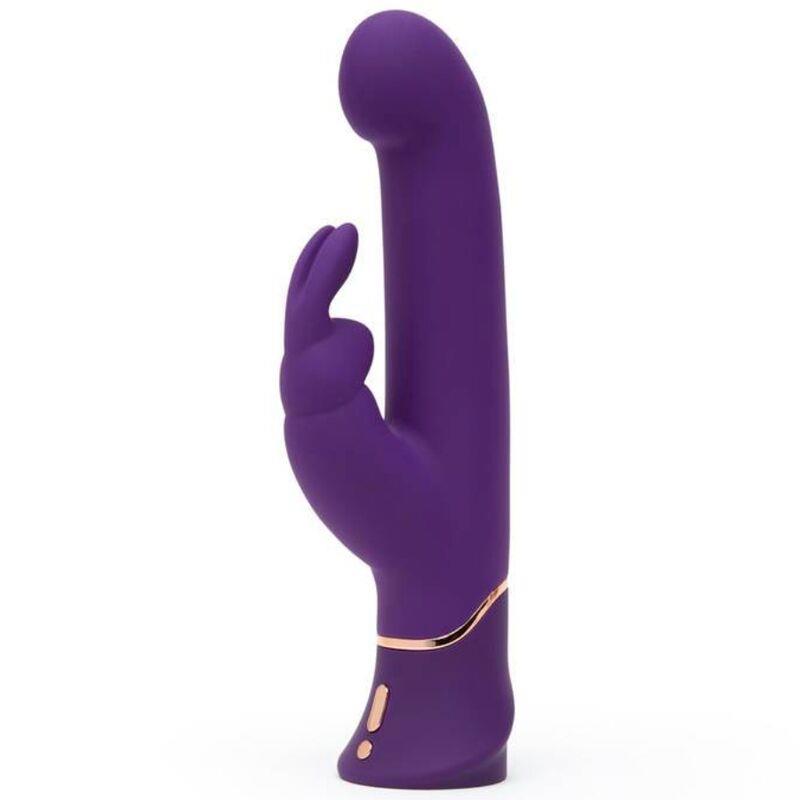 Greedy Girl Vibrador con Movimiento Estimulador punto G y Rabbit Purpura