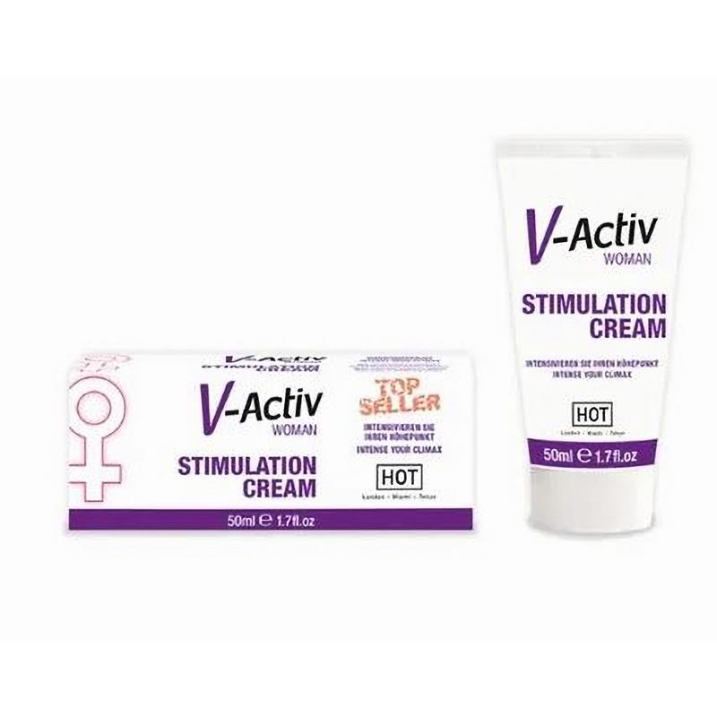Hot V Activ Stimulation Crema Estimuladora Femenina 50 ml