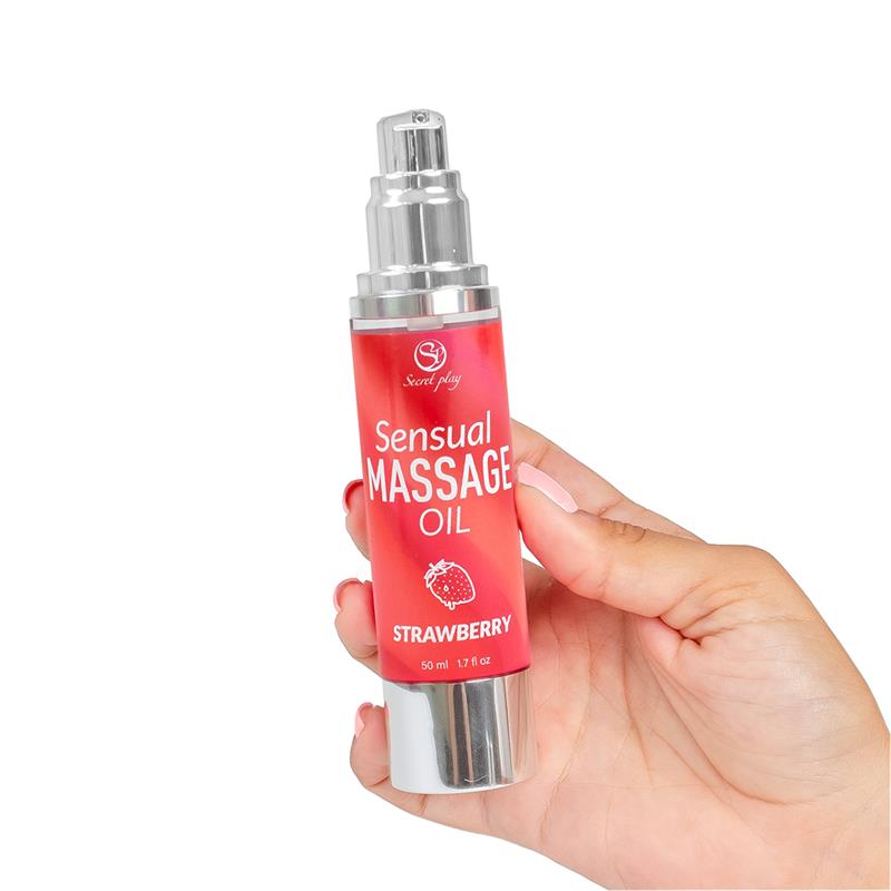 Aceite de Masaje Sensual Fresa 50ml
