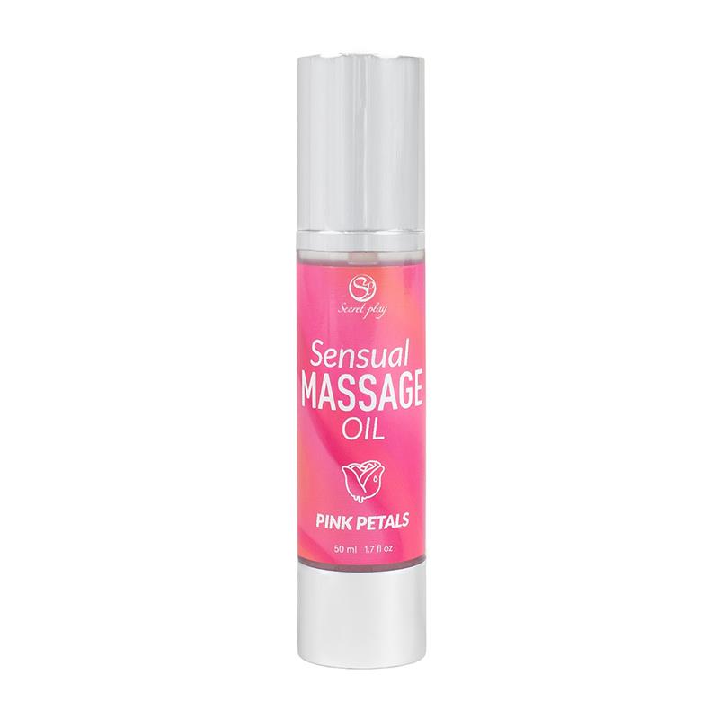 Aceite de Masaje Sensual Petalos Rosa 50 ml