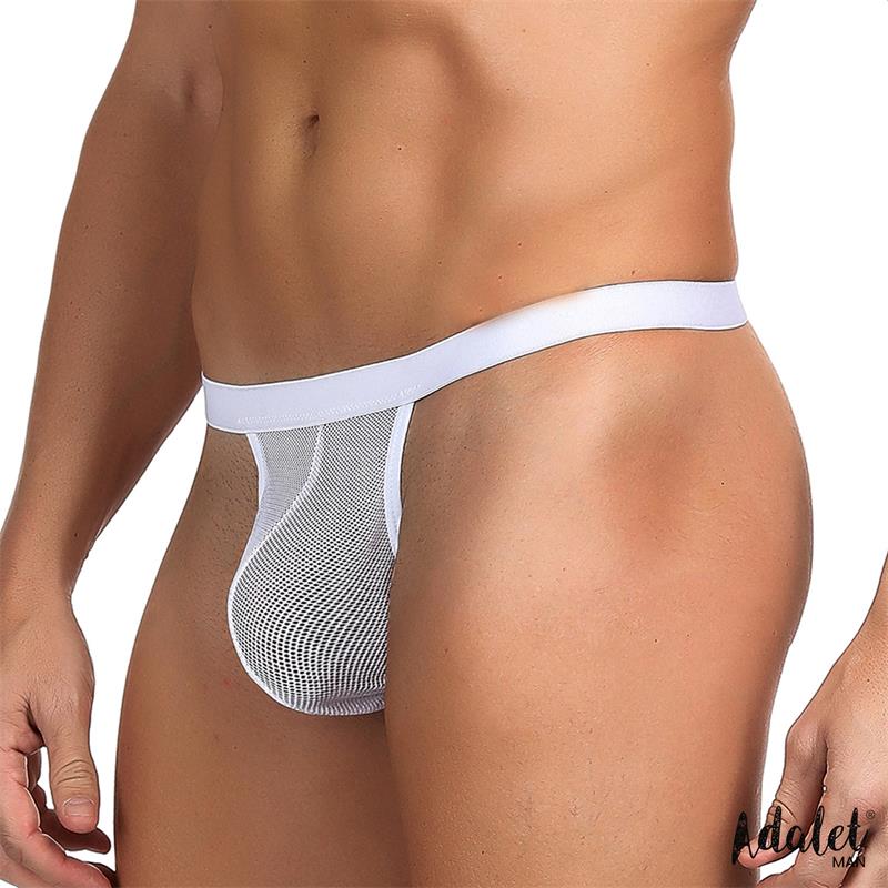 Titan Tanga de Rejilla Talla unica Blanco
