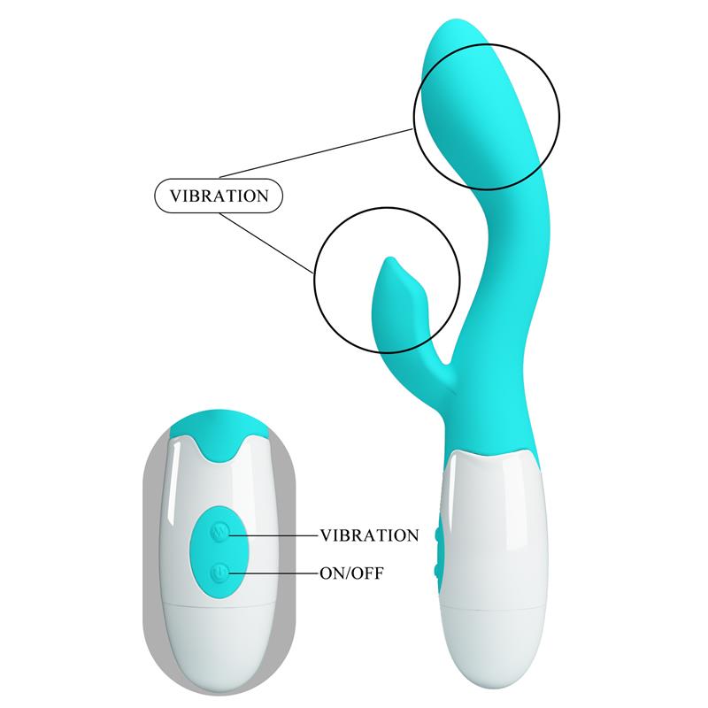 Vibrador Brighty 30 funciones Azul