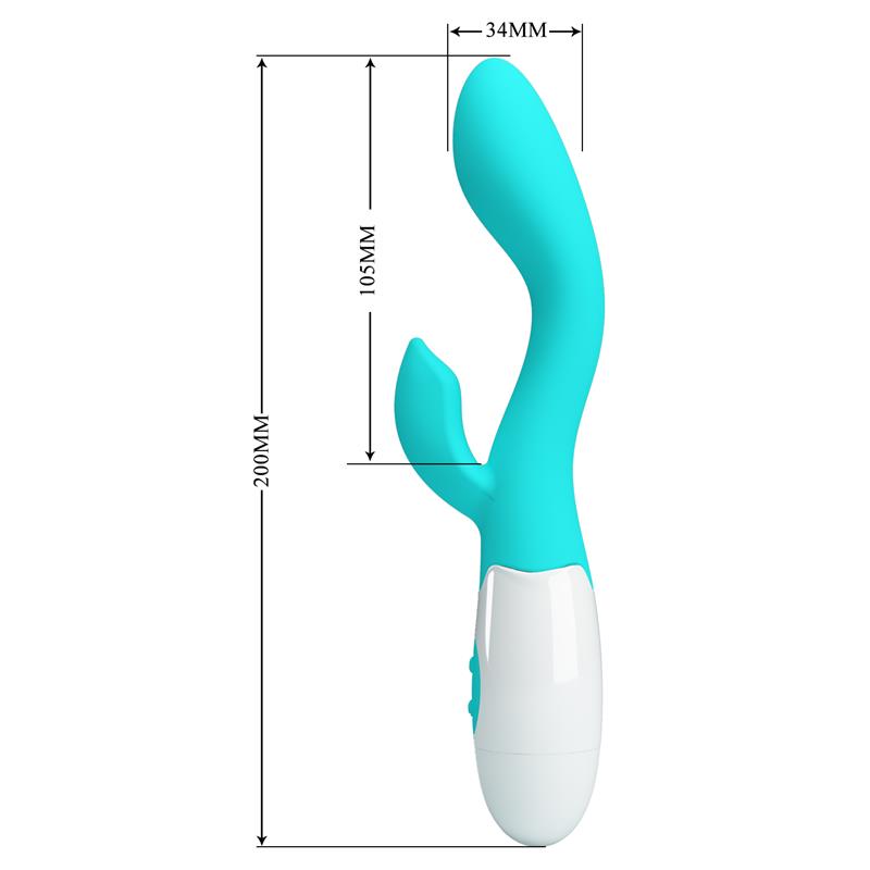 Vibrador Brighty 30 funciones Azul