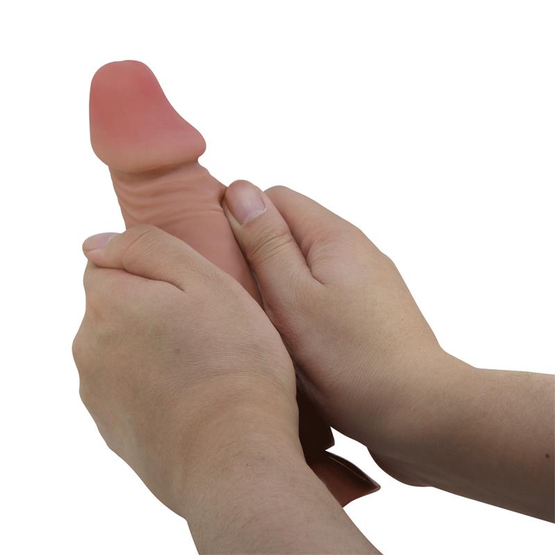 Dildo Realista con Piel Deslizante Retractil 194 cm