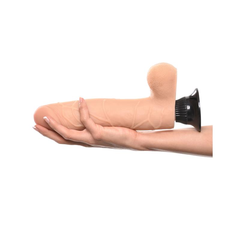 Vibrador Realista No 9 241 cm Natural