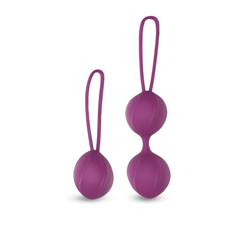 Kelly Bolas Kegel Silicona Pupura