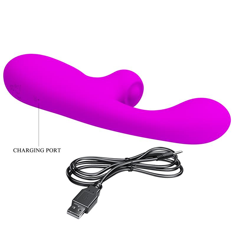 Skylar Conejito Vibrador y Thumping Fucsia