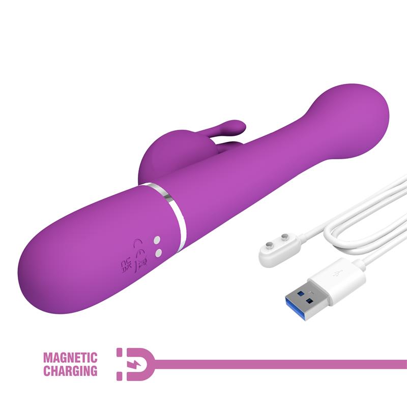 Dejon Vibrador con Thrusting y Rotacion Twinkled