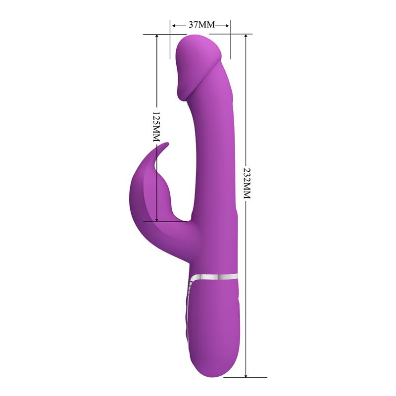 Kampas Vibrador con Lengua Lila