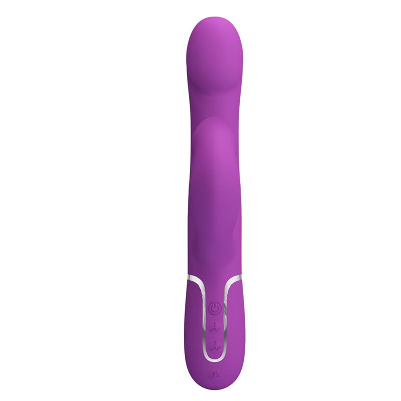 Zalin Vibrador con Bolas Rotatorias y Lengua