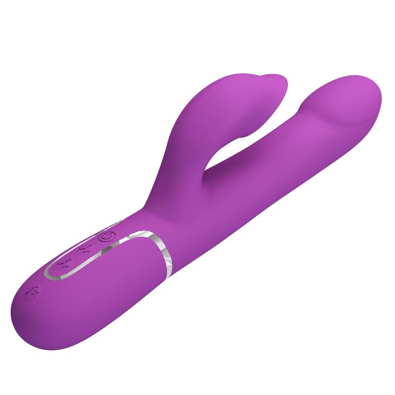 Zalin Vibrador con Bolas Rotatorias y Lengua