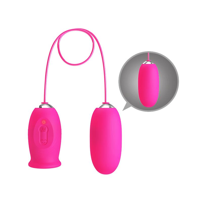 Daisy Huevo Vibrador y Lengua Estimuladora Rosa