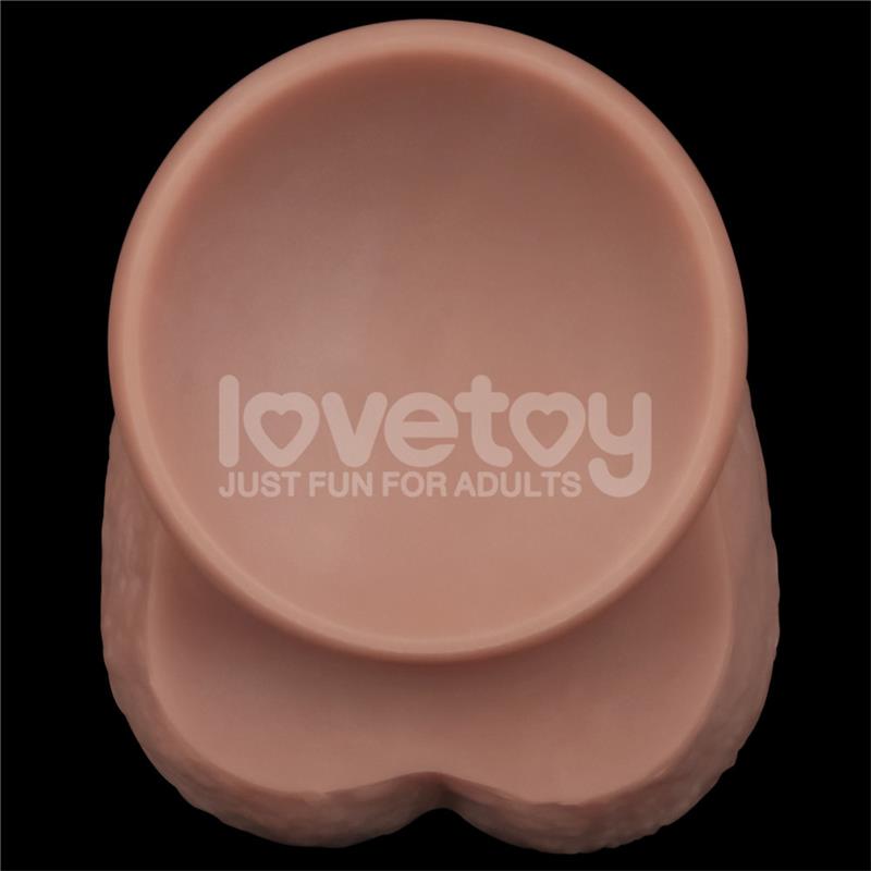 Dildo Dual Layer Articulable XXL 145