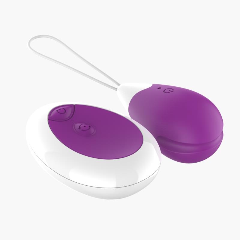 Huevo Vibrador con Control Remoto USB Purpura