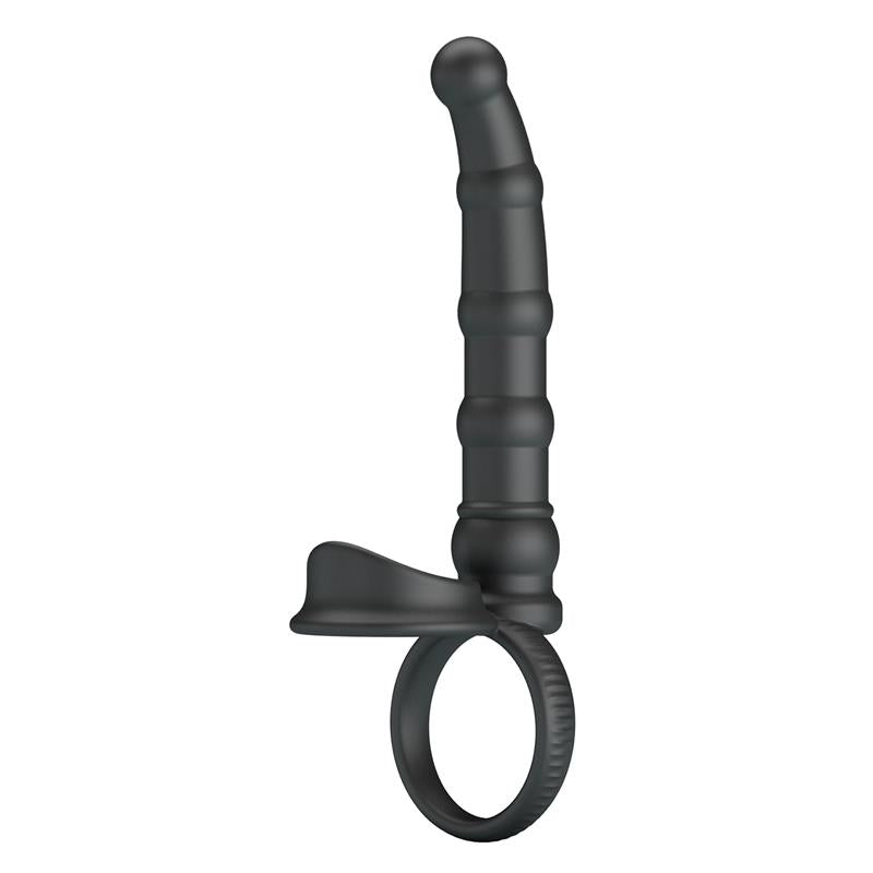 Tatum Plug Anal con Anillo para el Pene con Vibracion