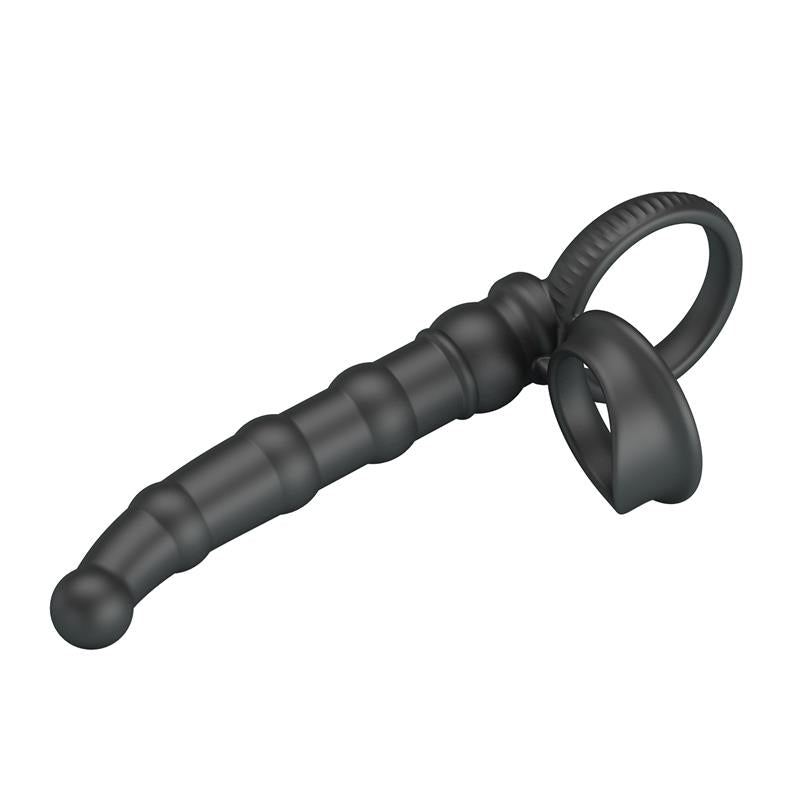 Tatum Plug Anal con Anillo para el Pene con Vibracion
