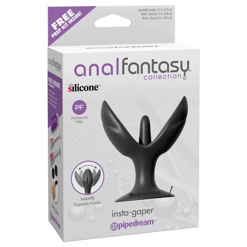 Plug Anal Insta Gaper Negro