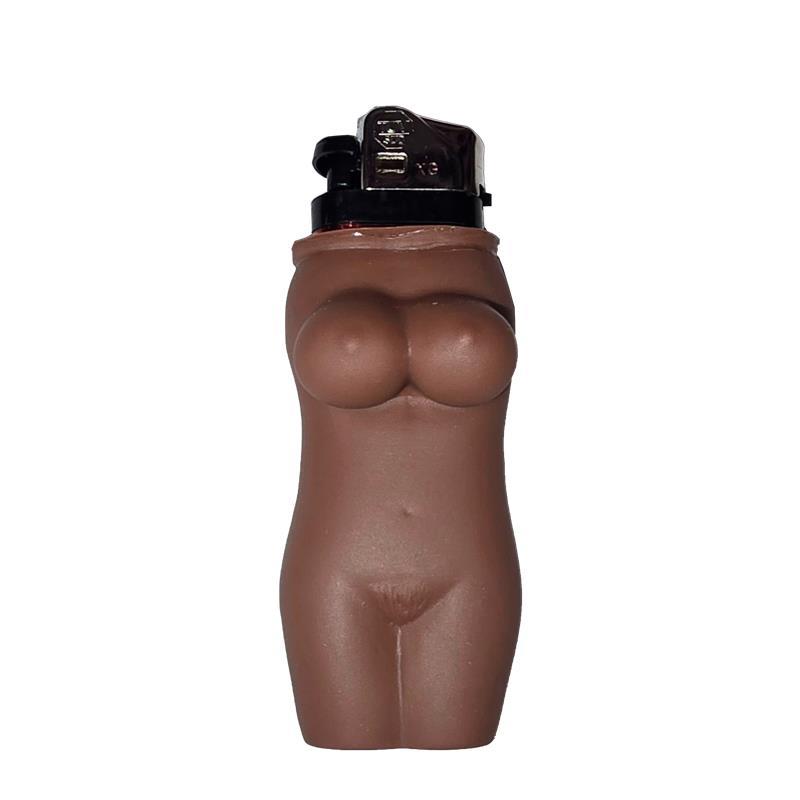 Mechero Forma de Cuerpo de Mujer Mulato