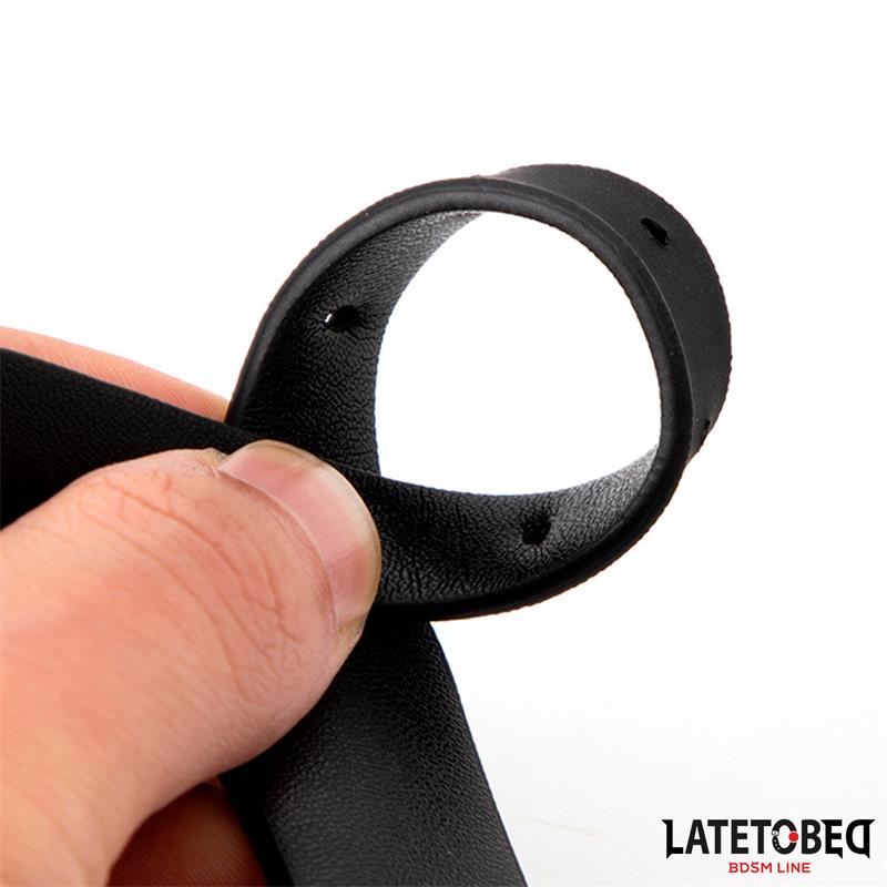 Collar con Cascabel y Correa