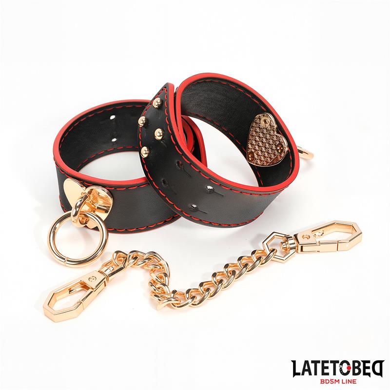 Esposas con Cadena Dorada