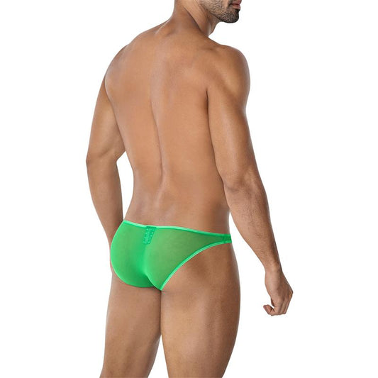C4MSPXBUL01 Calzoncillo Bulge Cintura Baja Verde
