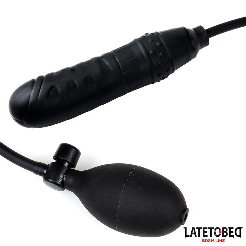 Dildo Inflable con Bomba Manual