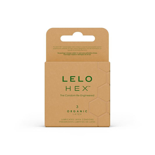 HEX Condoms Organic 3 unidades