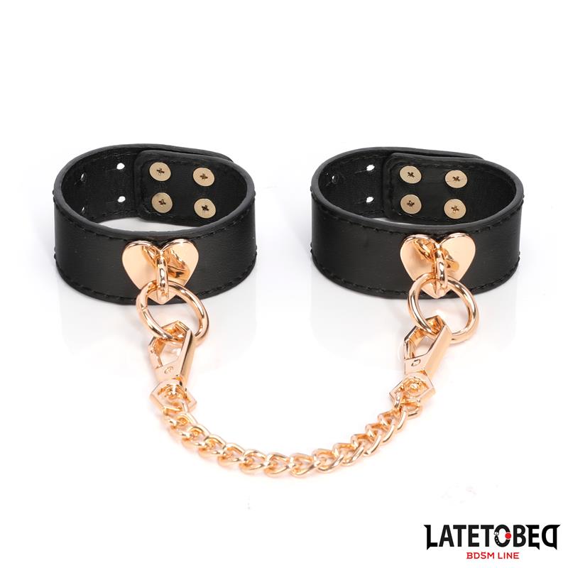 Kit Bondage de 8 Pz Cuero con Maletin de Almacenaje