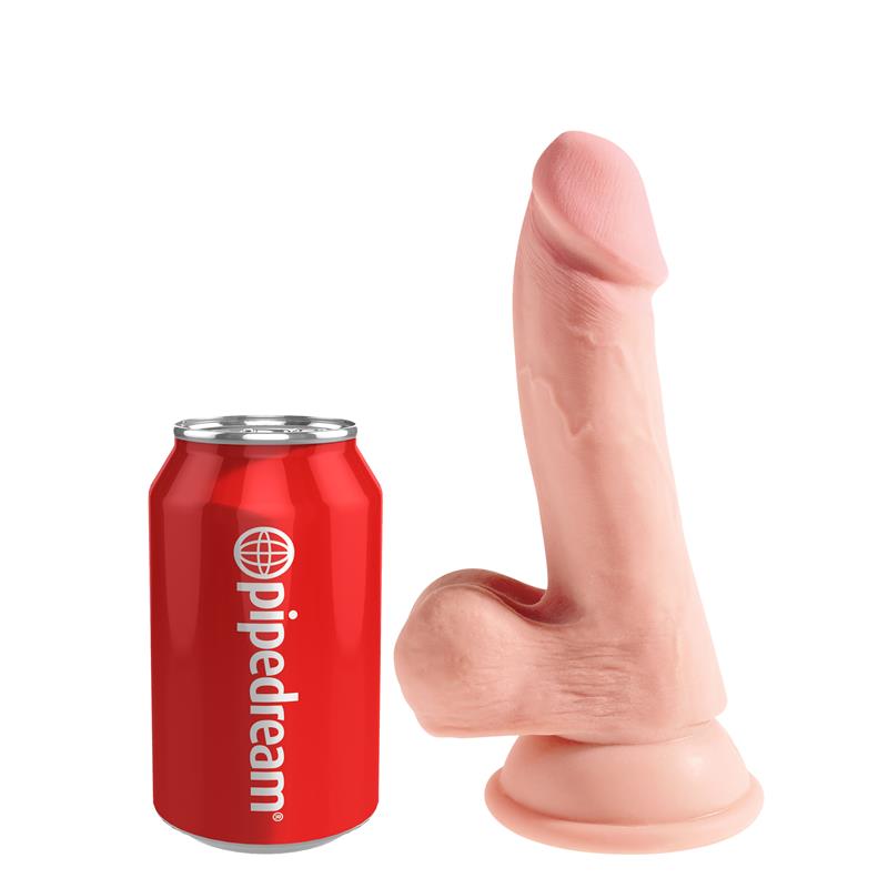 Dildo Triple Densidad con Testiculos 65