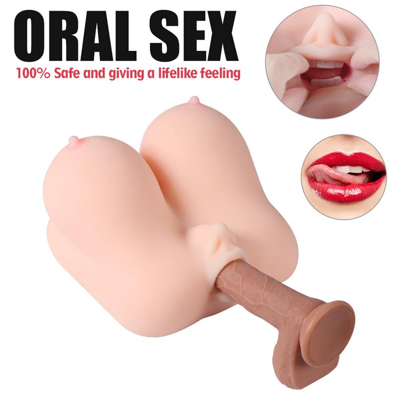 Jalome Masturbador 3 en 1 Vagina Boca y Pecho 32 kg