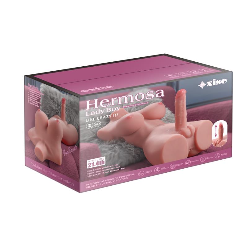 Hermosa Lady Boy Torso con Vibracion y Thrusting 975 kg