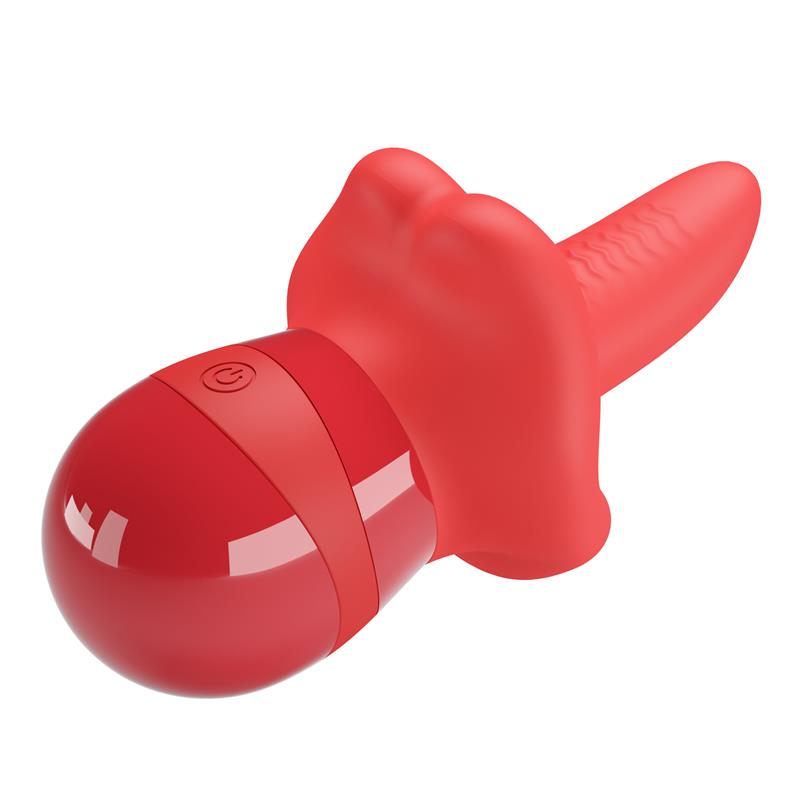 Obelia Estimulador con Vibracion y Movimiento Lengua