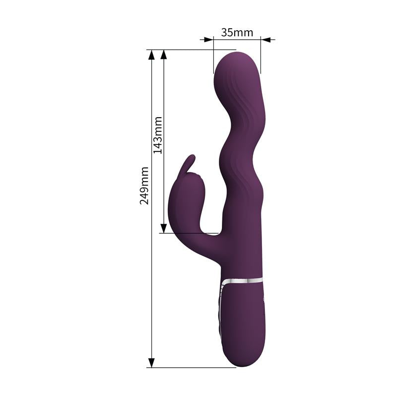 Laursen Vibrador con Movimiento Ondulante