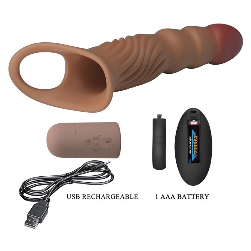 Funda para el Pene con Vibracion