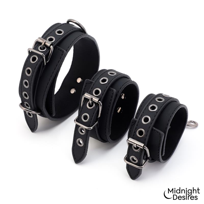 Set de Restricciones con Collar y Esposas