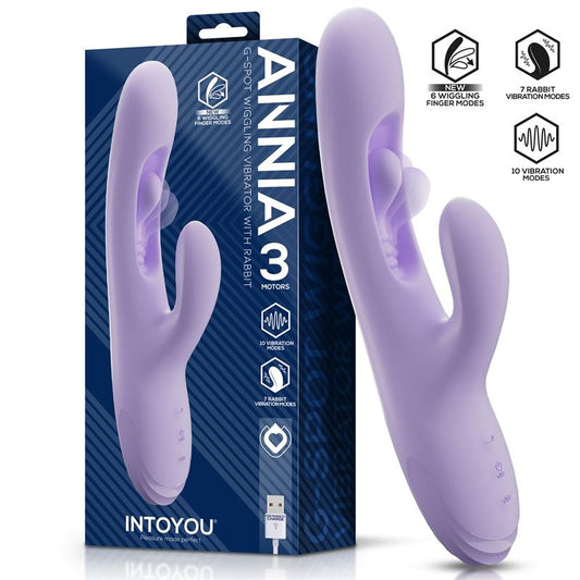 Annia Vibrador G Spot con Wiggling Interno