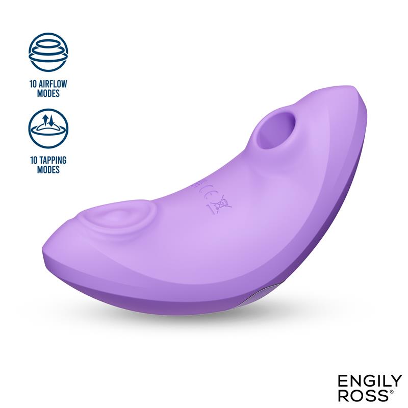 Luna Estimulador de Clitoris con Succion y Pulsacion