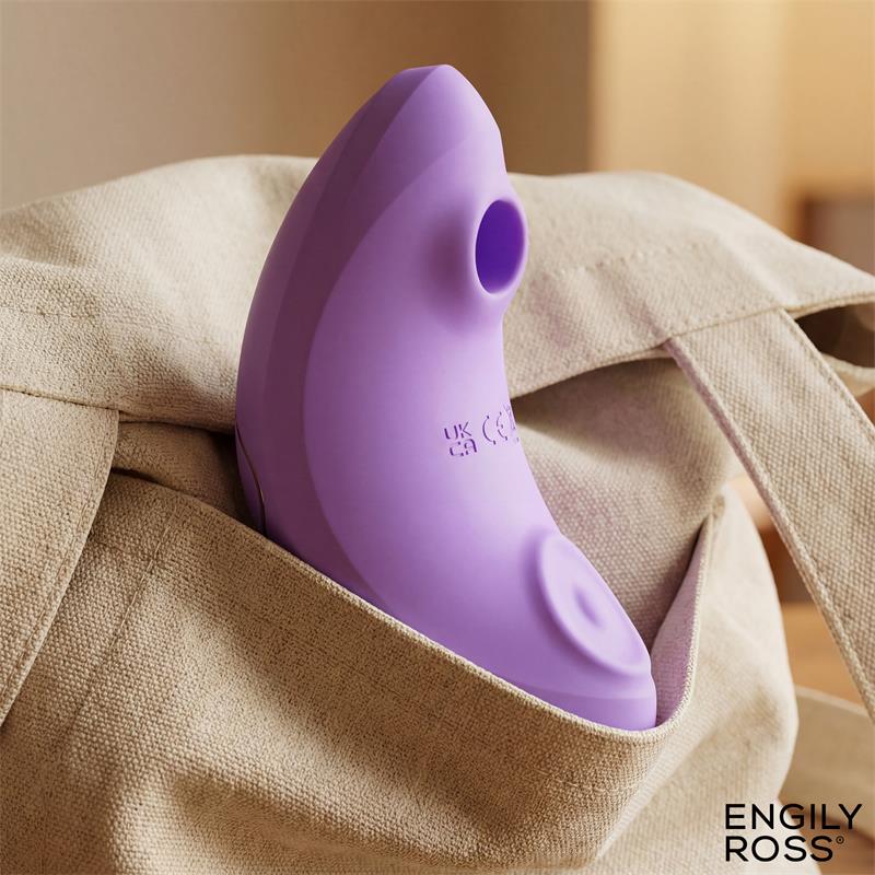 Luna Estimulador de Clitoris con Succion y Pulsacion