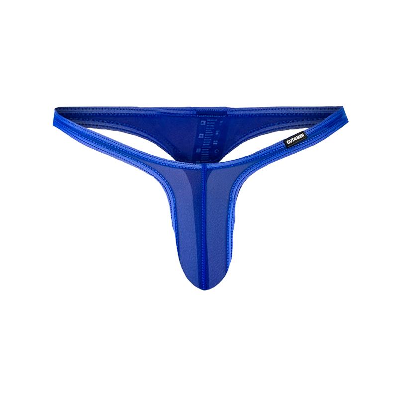 C4MSPX11 Micro Tanga Mesh Electric Blue