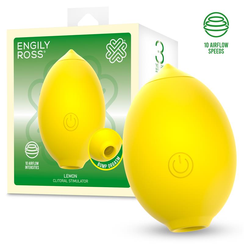 Lemon Estimulador de Clitoris con Succion
