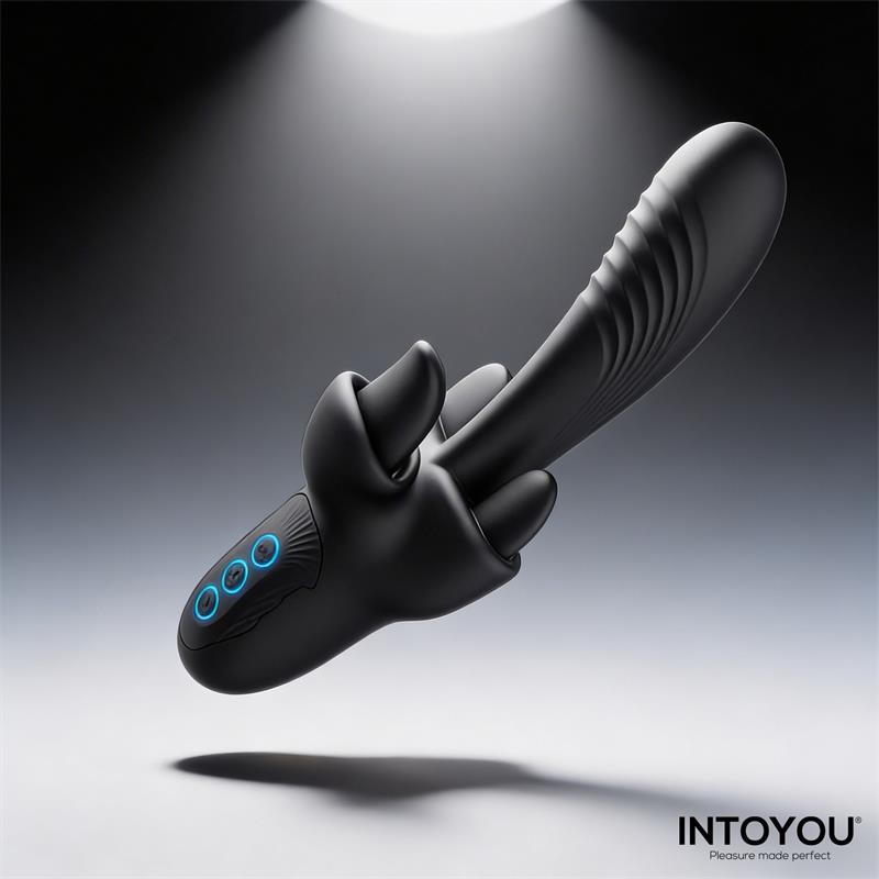Triton Vibrador Triple Lengua